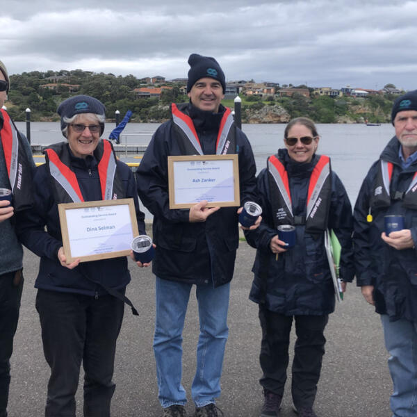 GHCMA Outstanding Service Awards 2023 for EstuaryWatch volunteers